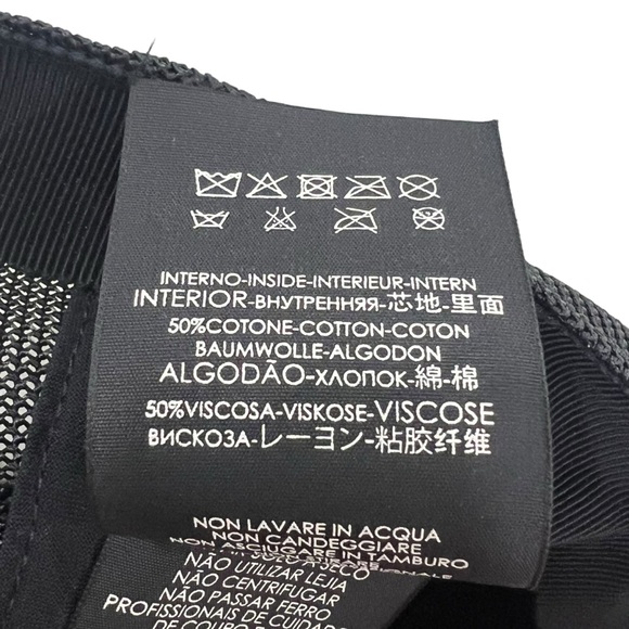 Gucci Leather Logo Mesh Baseball Cap - Picture 8 of 10